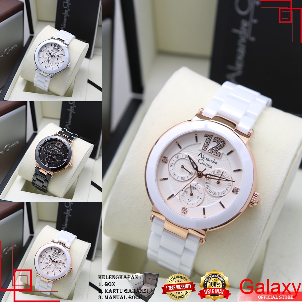ALEXANDRE CHRISTIE JAM TANGAN WANITA JAM TANGAN ORIGINAL JAM TANGAN TERBARU JAM TANGAN AC ORI JAM AL