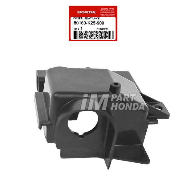COVER SEAT LOCK / TUTUP DUDUKAN KUNCI JOK BELAKANG BEAT FI 2012 2013 2014 2015 2016 K25 ORIGINAL