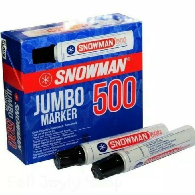 

SPIDOL PERMANENT SNOWMAN JUMBO 500 .