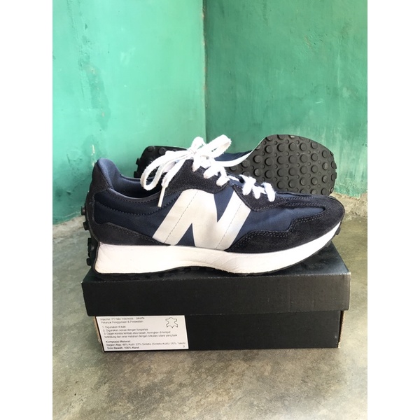 new balance 327 navy second original