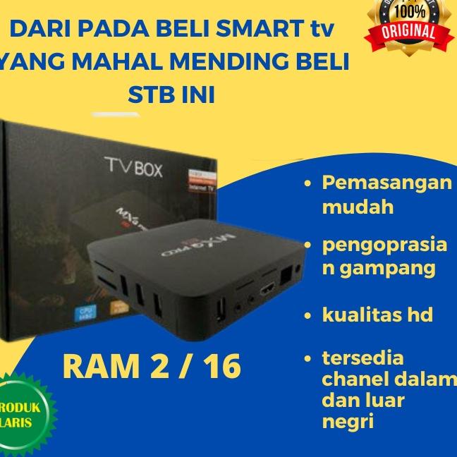 ✿ set top box set box stb tv digital tv box android tv digital MXQ 4k ram 2 rom 16 Terlaris ✽