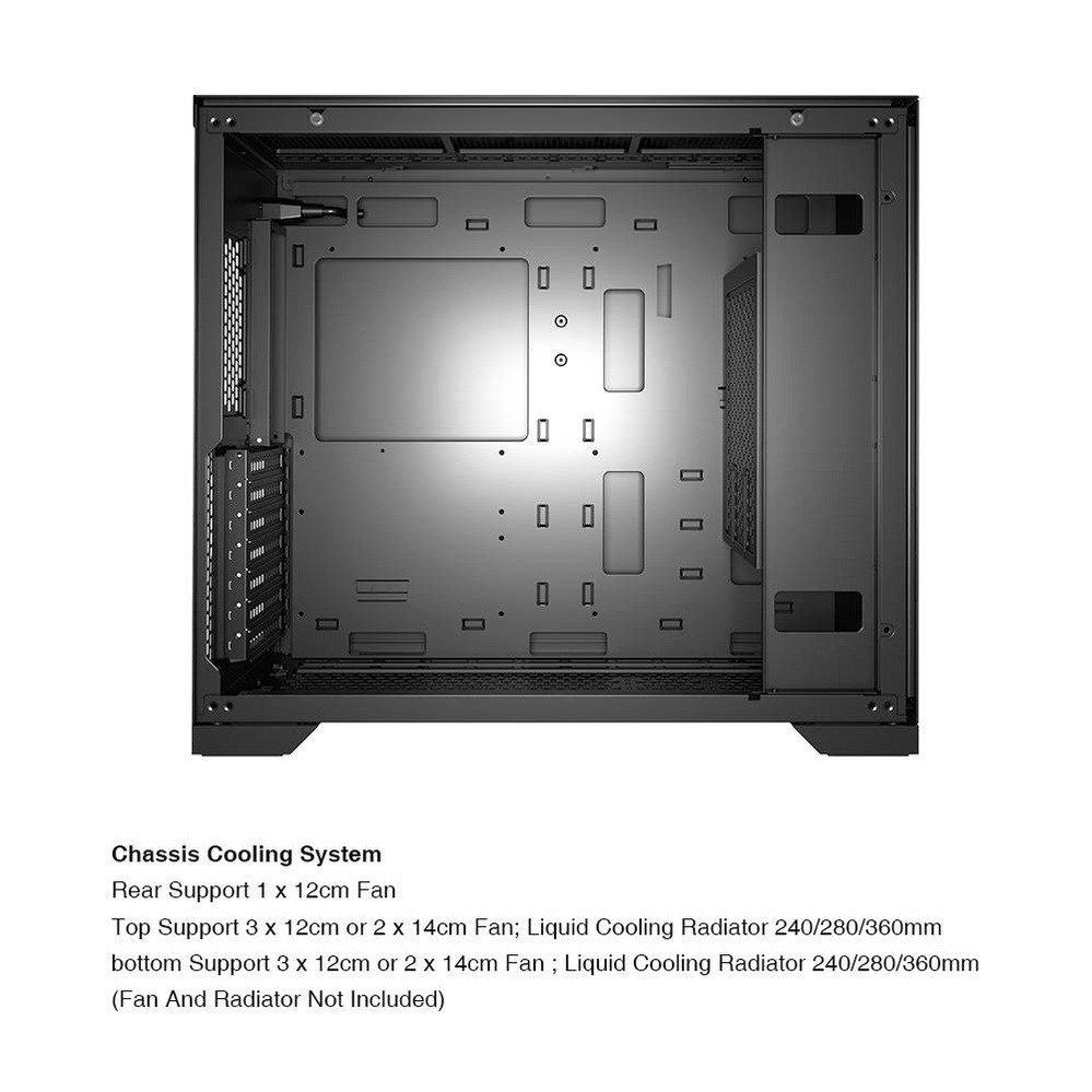 Casing PC Gaming Armaggeddon TESSARAXX CORE 13 AIR E-ATX