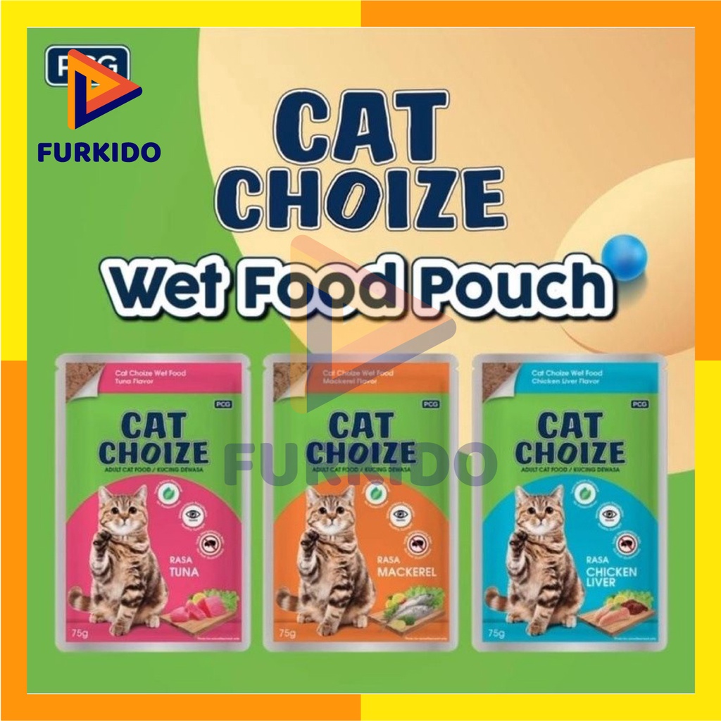 Cat Choize Pouch 75 Gr / Makanan Basah Kucing