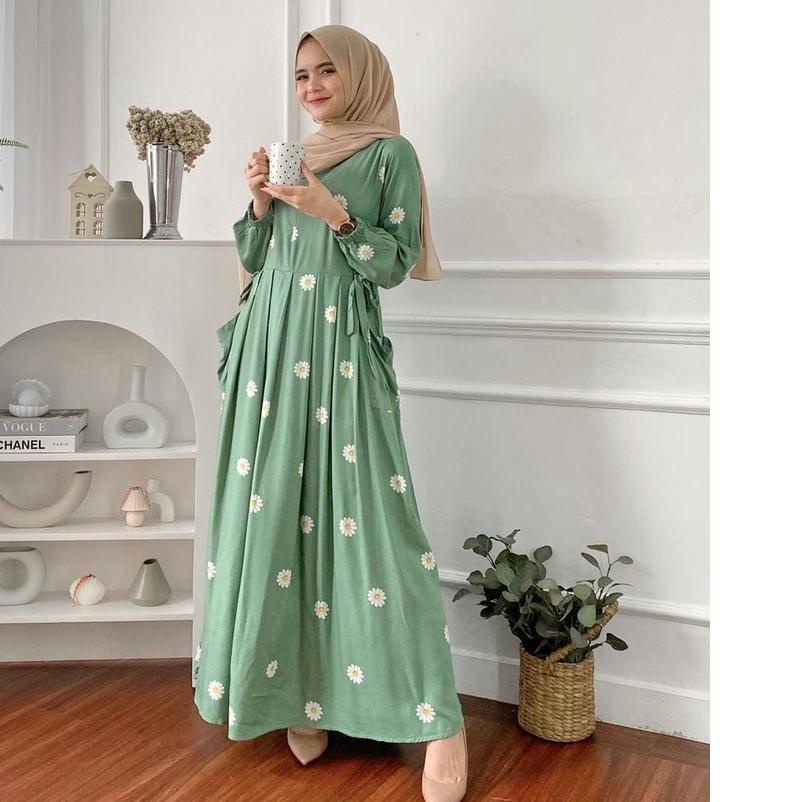 ❃ Gamis Milea / Dress Syari/ LD 120 cm / PB 130 cm / Gamis Rayon Premium / Dress Gamis Rayon Premium