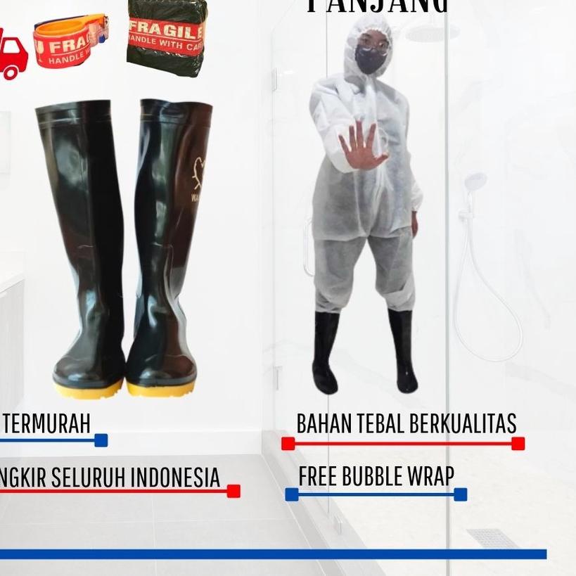 ۝ SEPATU BOOT/SEPATU BOOT KARET MURAH/SEPATU BOOT PANJANG/SEPATU BOOT TAHAN AIR/SEPATU BOOT PRIA MUR