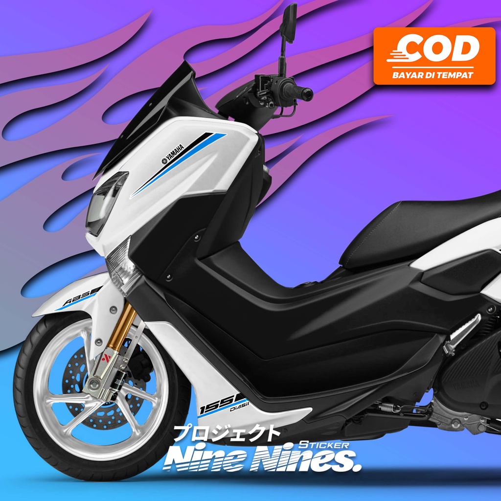 Striping Stiker Nmax 155 Old Cutting Sticker Nmax Old - Aksesoris Motor Stiker Yamaha Nmax New Schot