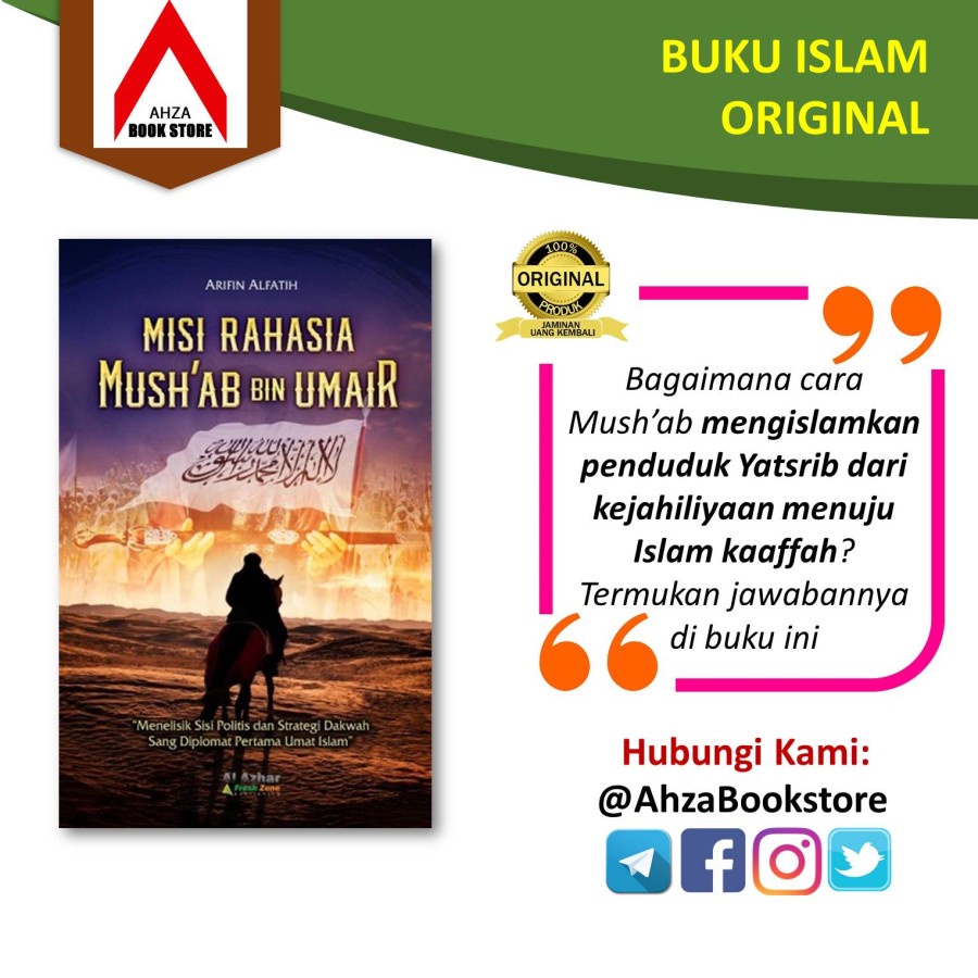 Buku Islam Misi Rahasia Mushab bin Umair