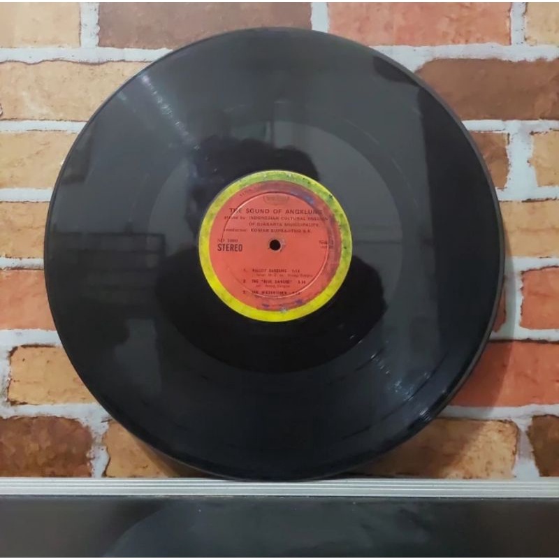 Vinyl Piringan Hitam PH 12 inch Daeng Sutigna-Mars Angklung