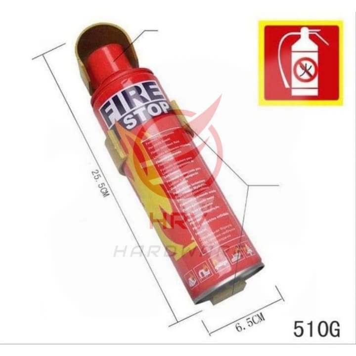 ALAT PEMADAM API / KEBAKARAN RINGAN MOBIL FIRE STOP 500ML MURAHH