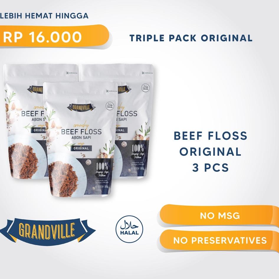 

✵ Grandville Abon SAPI Crunchy Triple Pack Original ✰