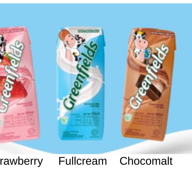 

➬ GREENFIELDS Susu UHT 125ml X 40 pcs (1 Karton) ➱