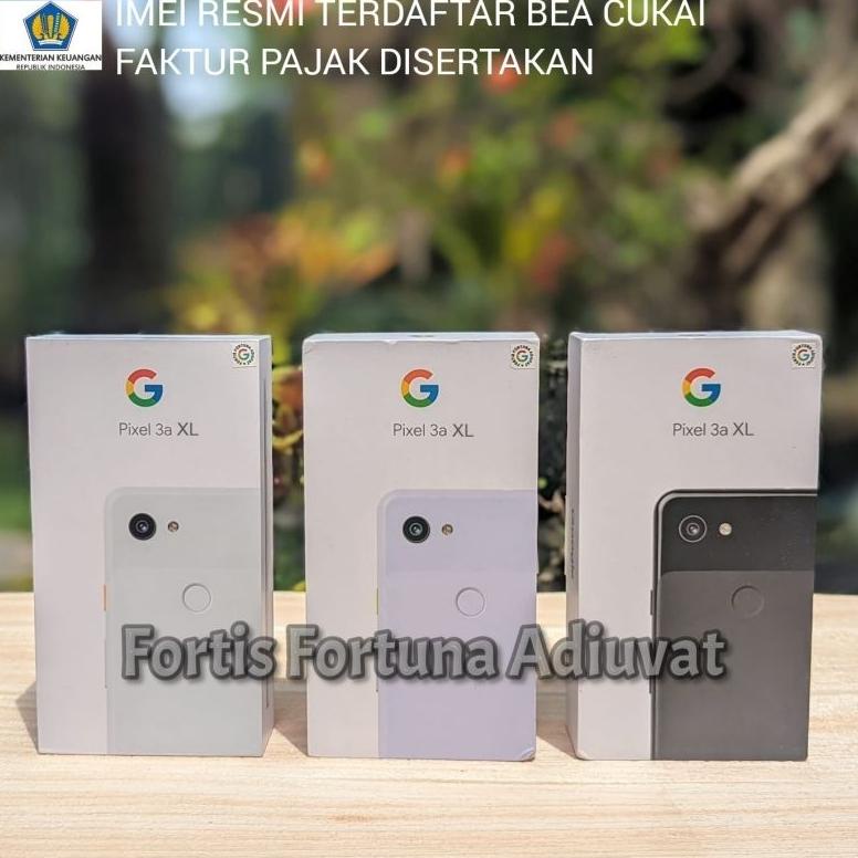 Google Pixel 3a dan 3a XL 4/64 - Fullset Original - Resmi Terdaftar Bea Cukai