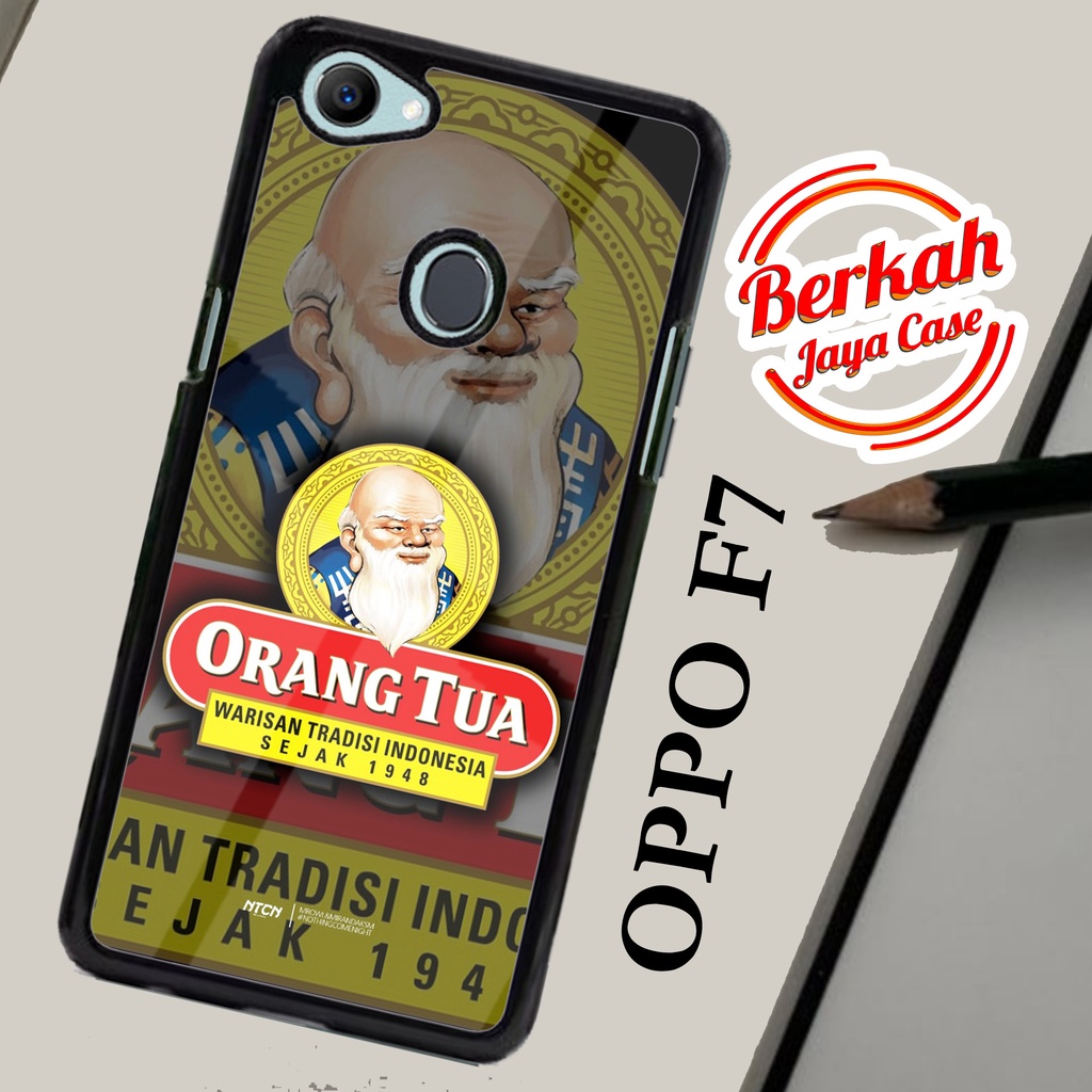 Case OPPO F7 Casing OPPO F7 Case terbaru ORANG TUA Keren Case aero Case Terlaris Casing Hardcase pre