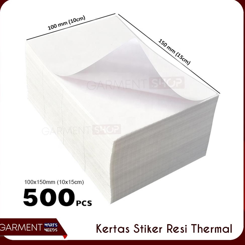 

[ART. 49943] Kertas Stiker Resi Pengiriman Barcode Label Thermal A6 Tanpa Tinta Murah 10x15cm 100 x 150 mm