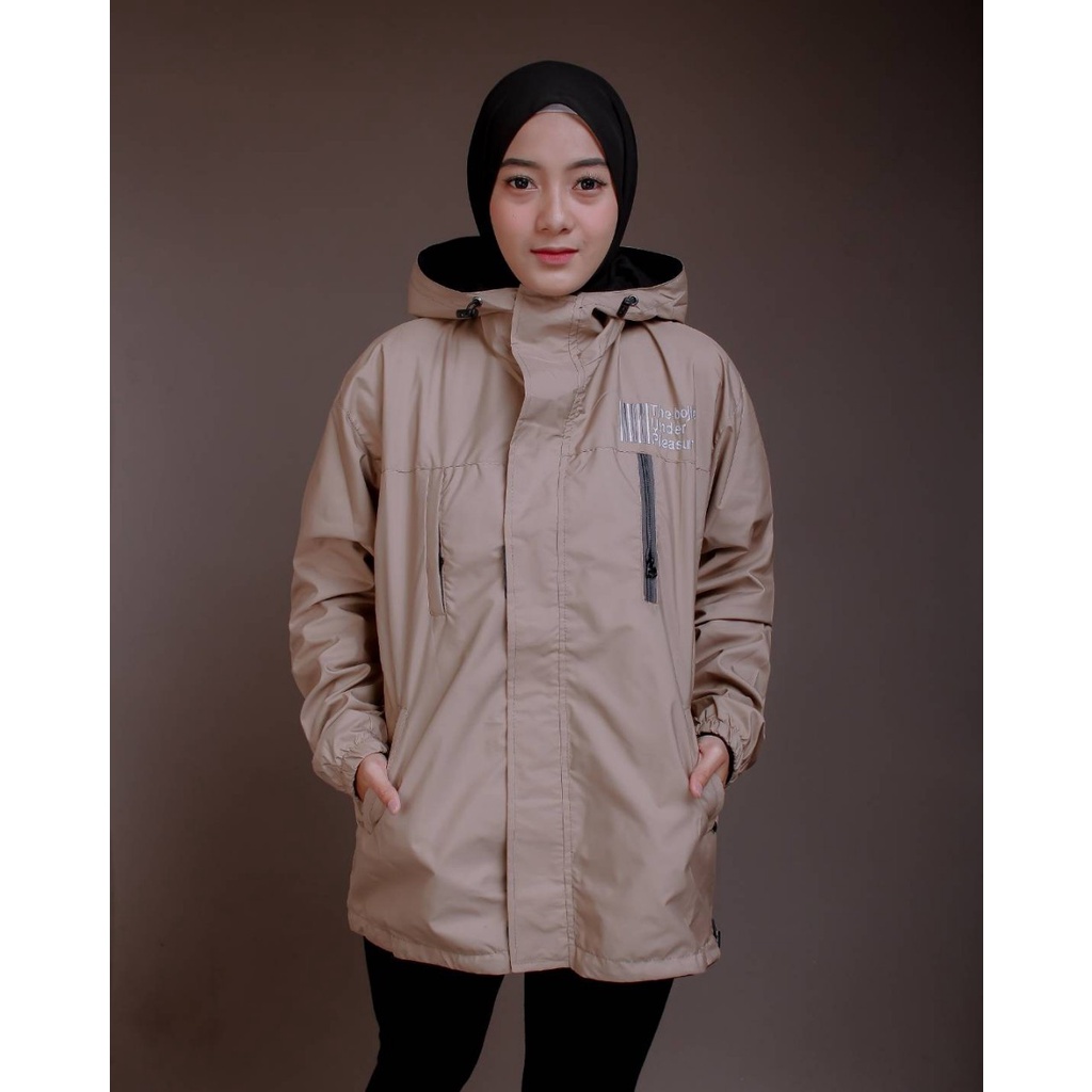Jaket Outdoor Parasut Pocket pleasure pria wanita Original The Bojiel jaket untuk kegunung jaket ana