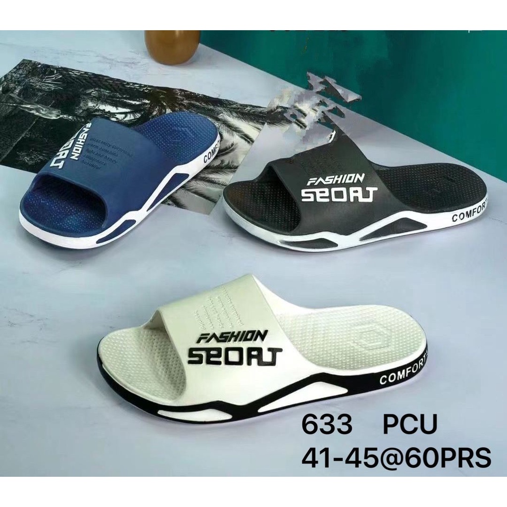 SANDAL SPORT SELOP COWOK 633 / SANDAL KARET KEKINIAN / FASHION SPORT/ SANDAL MURAH SPORT COWOK