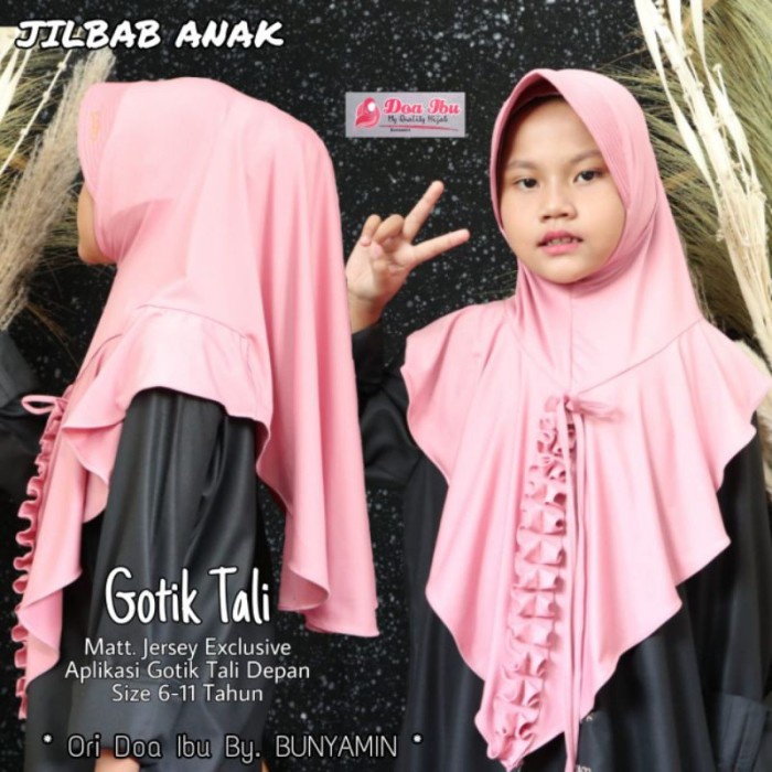 ((Hei,Ready)) Doa Ibu Jilbab Anak Gotik Tali