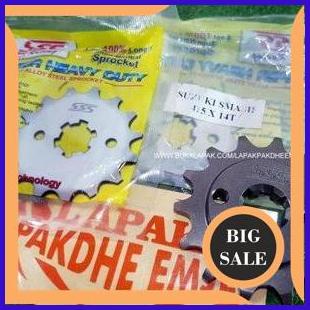 perkakas GEAR DEPAN 415 14 SSS ORIGINAL SMASH GRAND SUPRA X125 SUPRA X LEGENDA SHOGUN 125 KHARISMA G