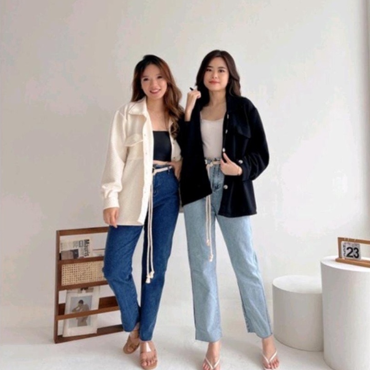 VS - Aruna Outer Shirt / Kemeja Wanita / Outer Wanita / Jacket Wanita