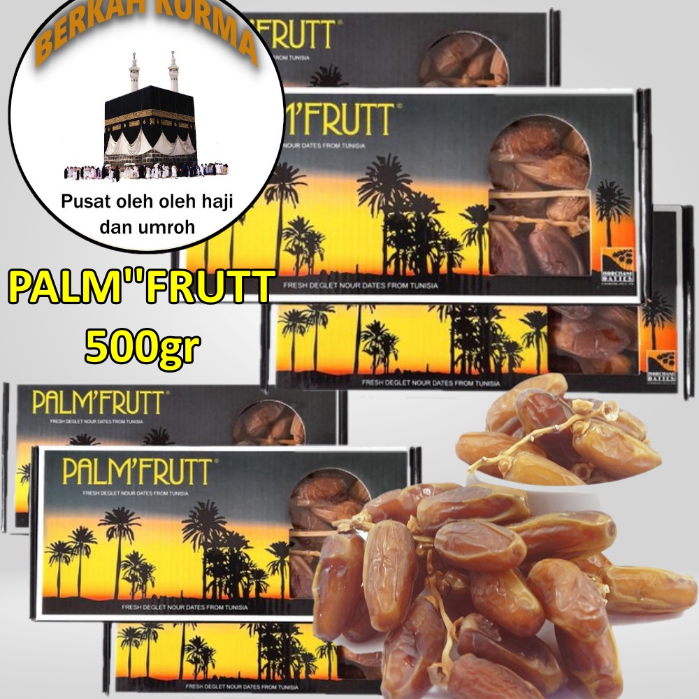 

Kurma tangkai Tunisia 500gr kemasan palm frutt