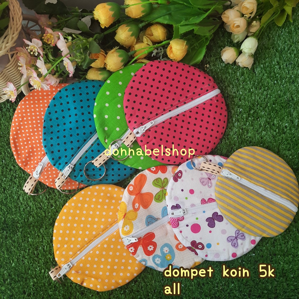 DOMPET KOIN/DOMPET MINI/DOMPET KAIN/POUCH KOIN/SOUVENIR DOMPET