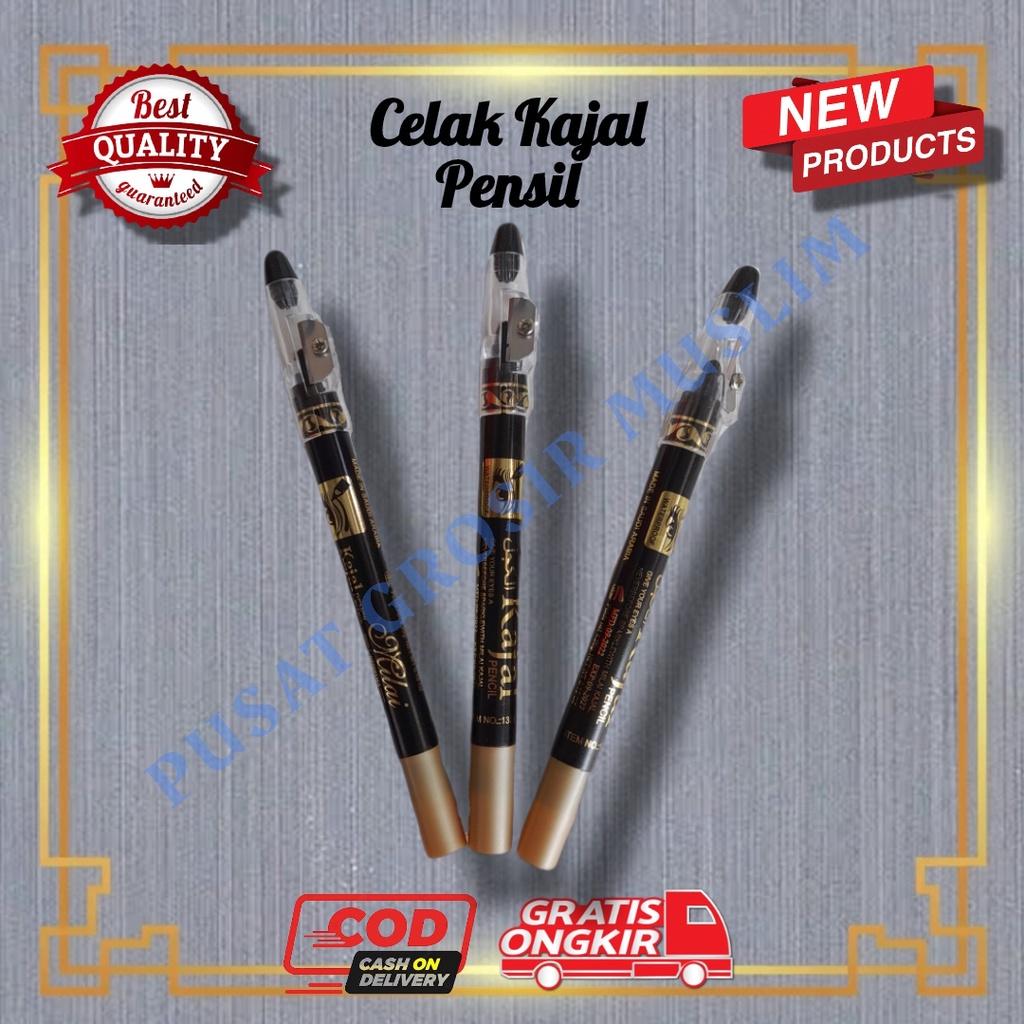 Celak Kajal Pensil Celak Mata Impor Arab Saudi Pencil Celak Sifat Mata