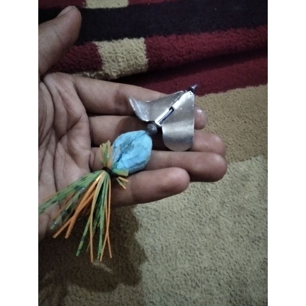 spiner buz bait umpan casting ikan toman/gabus prindavan murah