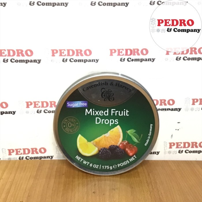 

Cavendish harvey mixed fruit drop 200 gram - permen buah import