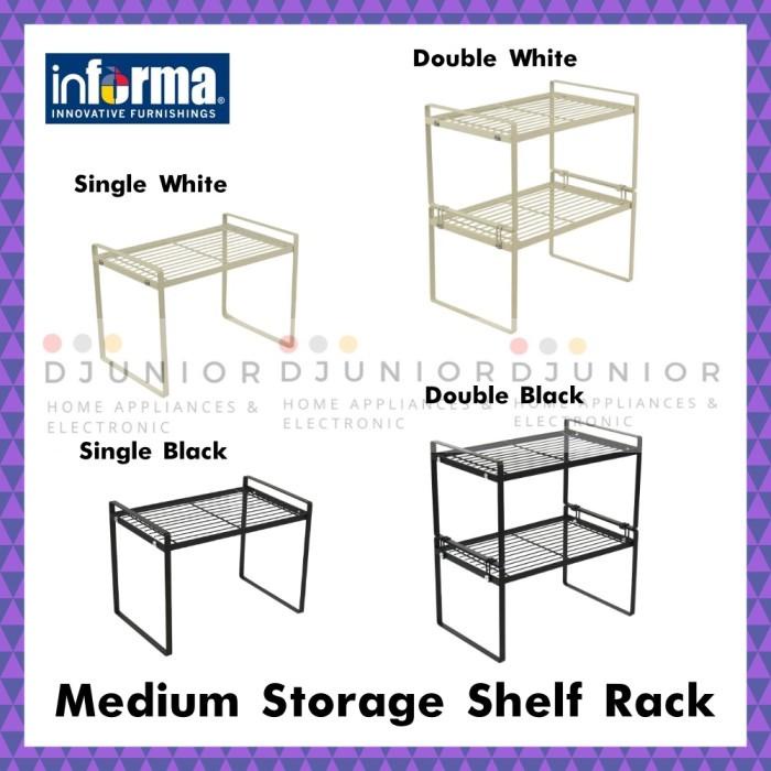 Terlaris Informa - Rak Dapur Tingkat Rak Panci / Rak Penyimpanan Storage Shelf