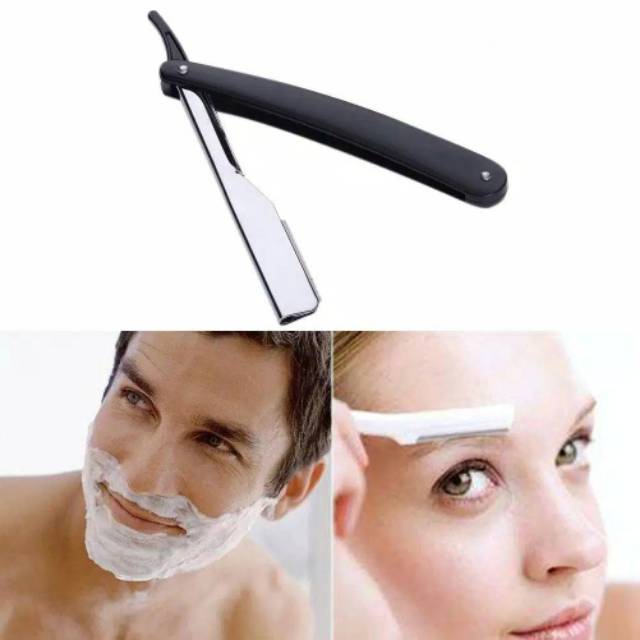 PISAU ALAT CUKUR LIPAT PANGKAS KUMIS ALIS RAMBUT Shaver Razor trimmer Portable Hair Professional