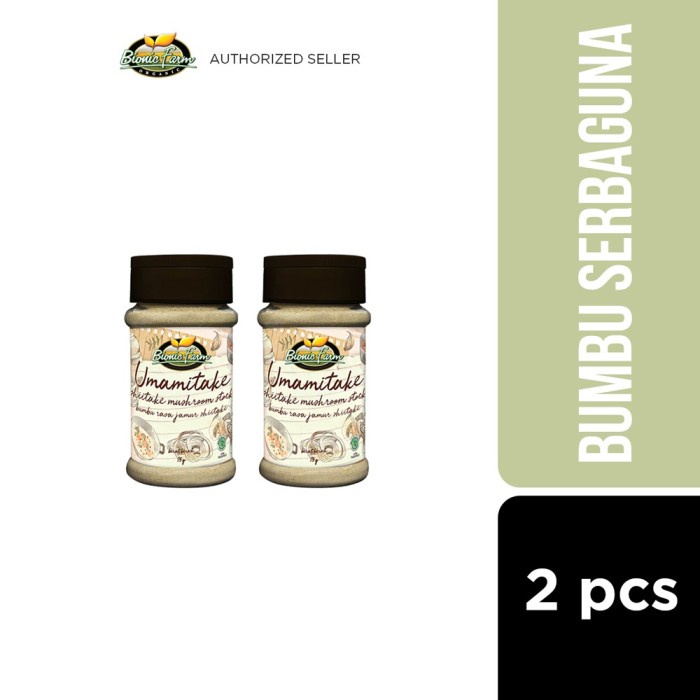 

Bionic Farm Umamitake Kaldu Jamur Shiitake Non Msg 75G - 2 pcs