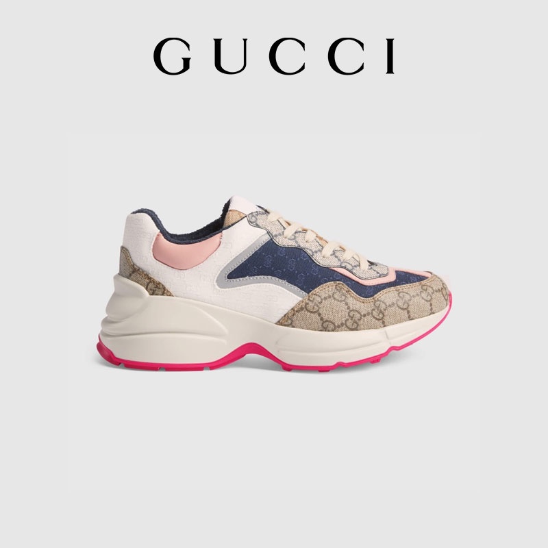 Gucci Rhython series women's GG dad shoes