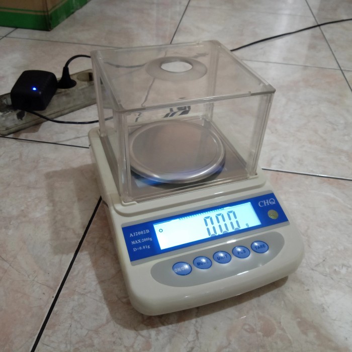 Terlaris Timbangan Emas Chq Aj2002B 2Kg X 0.01G