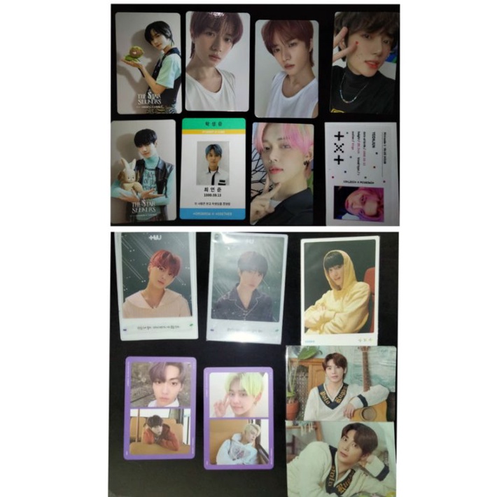 [OFFICIAL] PHOTOCARD YEONJUN BEOMGYU SOOBIN TDCS TDCM TDCE MINISODE1 TCCF TCCFOE M2TC SANCTUARY PORT