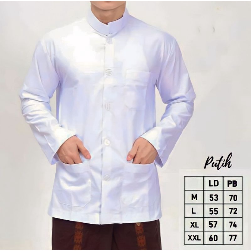 Koko Haibah Polos Lengan Panjang | Koko Haibah Premium | Koko Haibah Jumbo | Koko Haibah Terompah | 