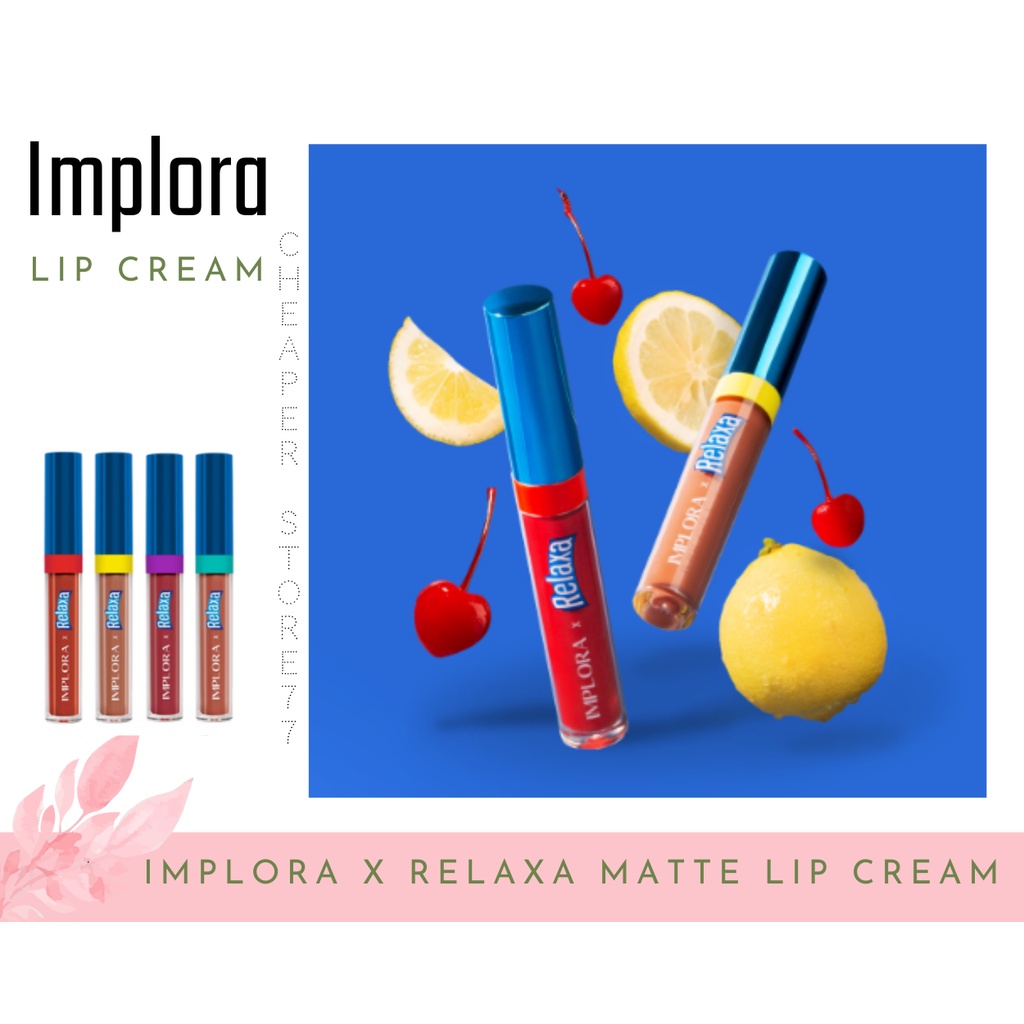 IMPLORA - IMPLORA X RELAXA LIP CREAM