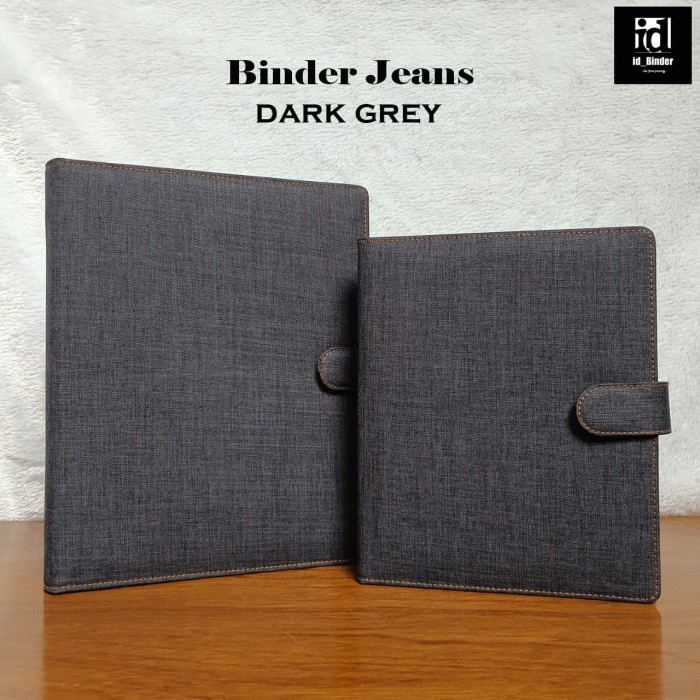 

Binder Levis Warna Dark Grey A5 Dan B5 Star Seller