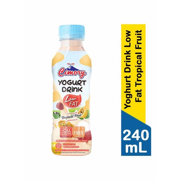 

Cimory Yoghurt Drink Low Fat Tropical Fruit 240mL