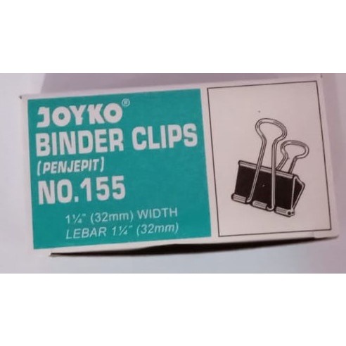

Binder Clips No.155 Merk Joyko