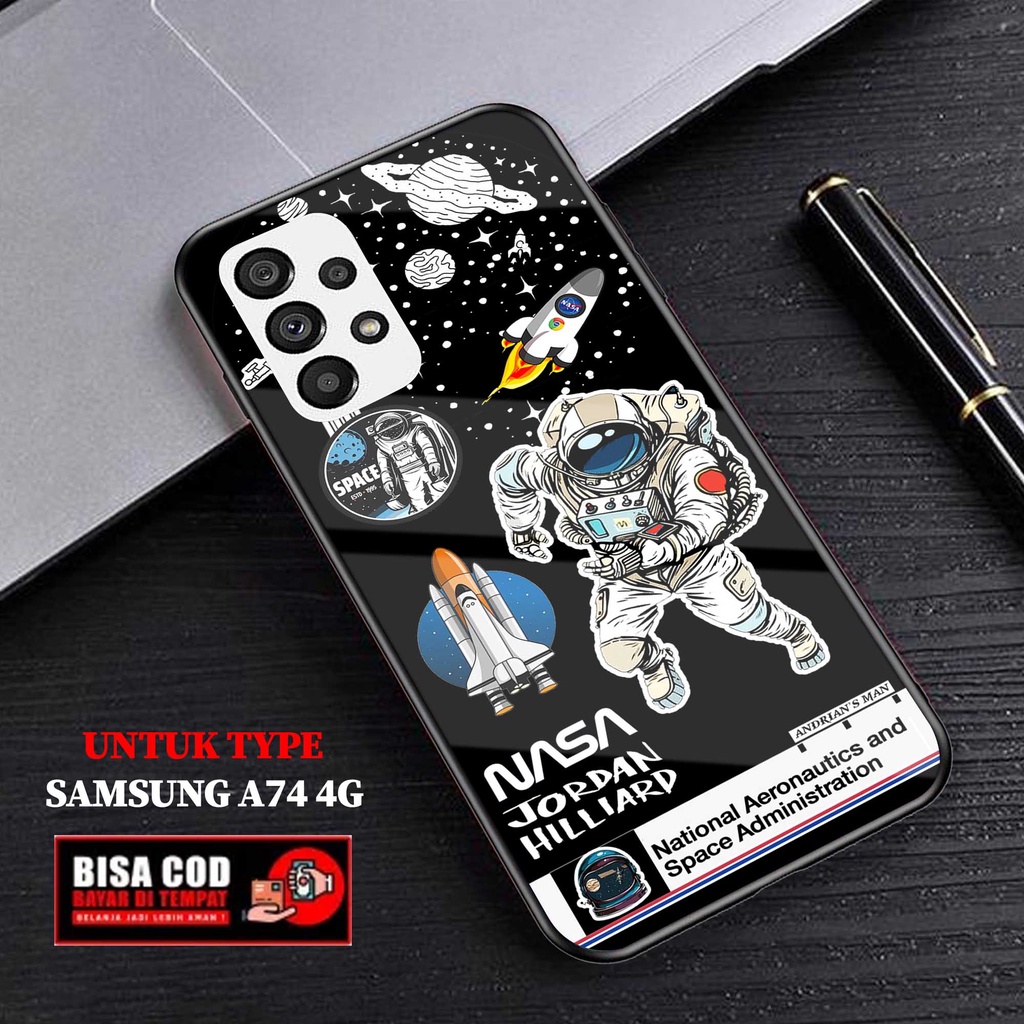 Case Samsung A74 4G - AGM CASE - Fashion Case hp Samsung A74 4G - Casing hp Samsung A74 4G - Silikon
