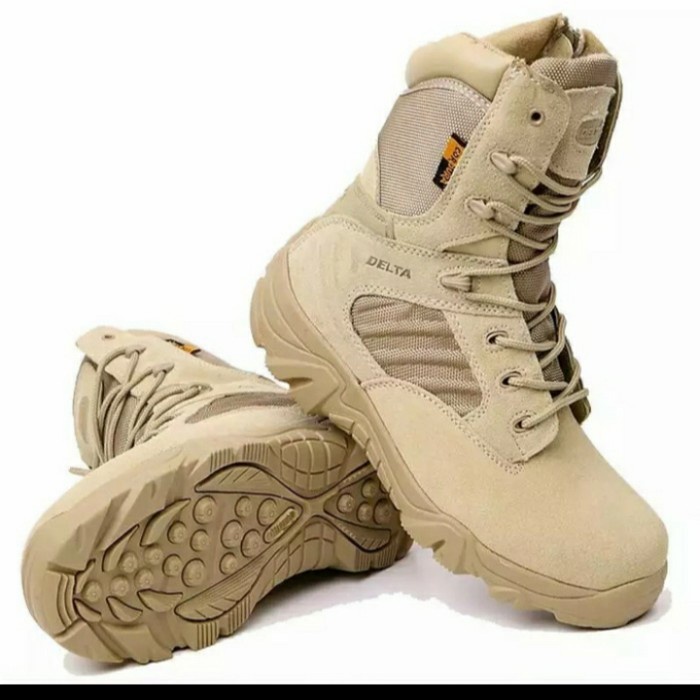 Sepatu tactical boots delta original import 8inc gurun sepatu pdl