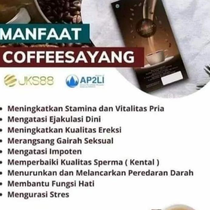 

❅ kopi sayang 1 box 5 sachet KOPI JKS kemasan terbaru ❉