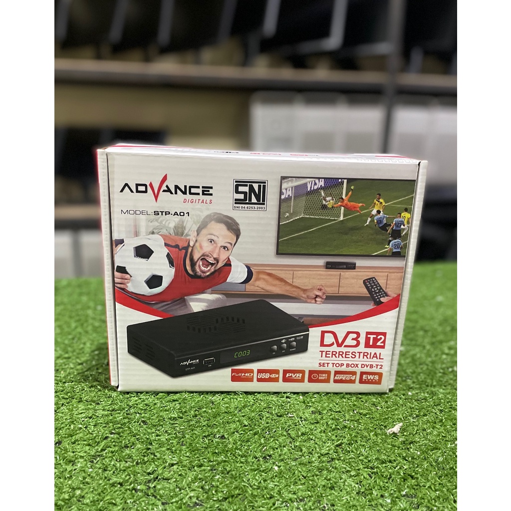 Set Top Box / STB Advance Receiver TV DIGITAL WIFI - Baru murah garansi resmi 1 tahun
