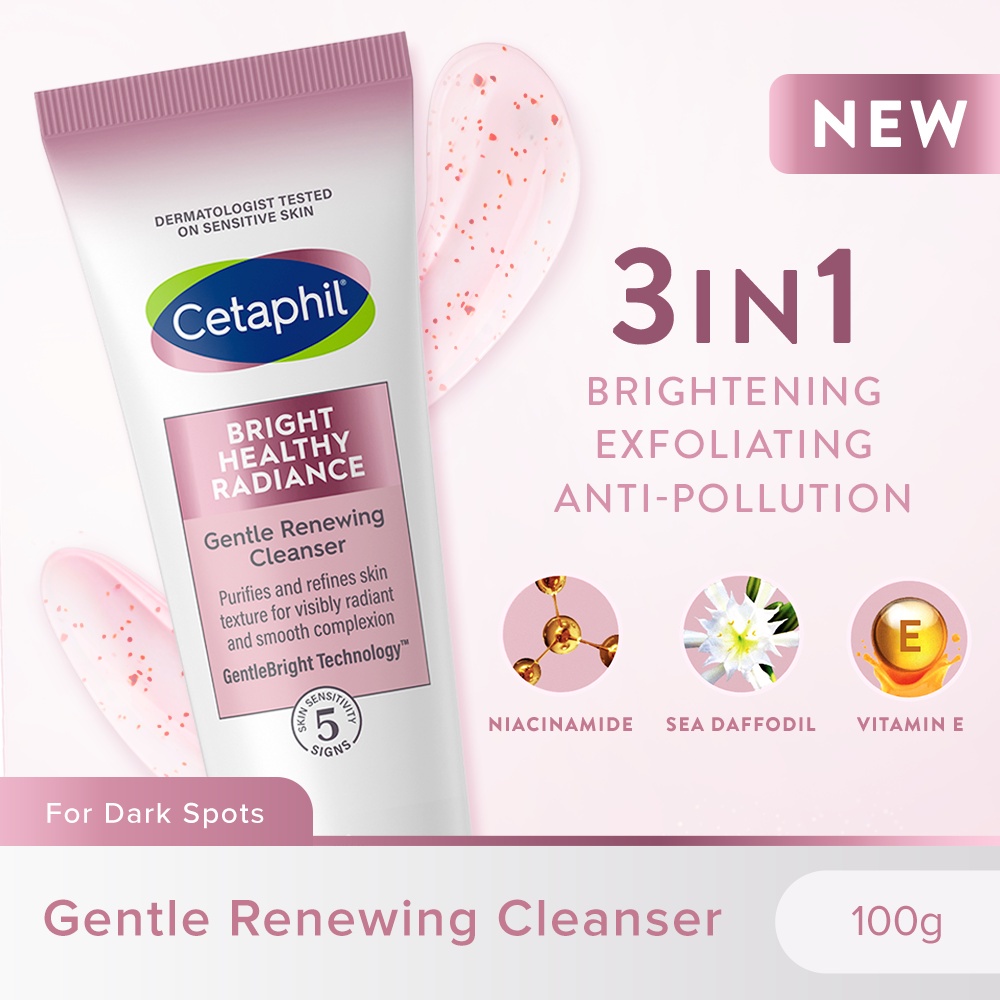 Cetaphil Bright Healthy Radiance Gentle Renewing Cleanser 100g