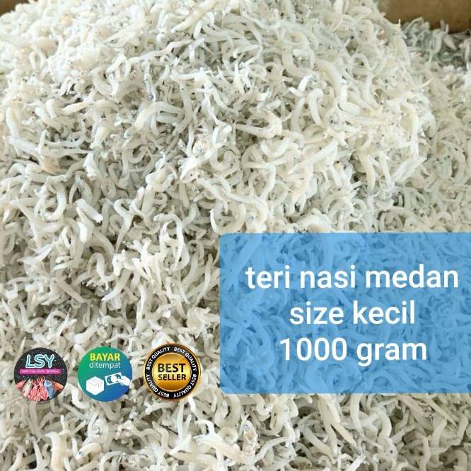 

◌ ikan asin teri nasi medan size kecil 1 kg ✻