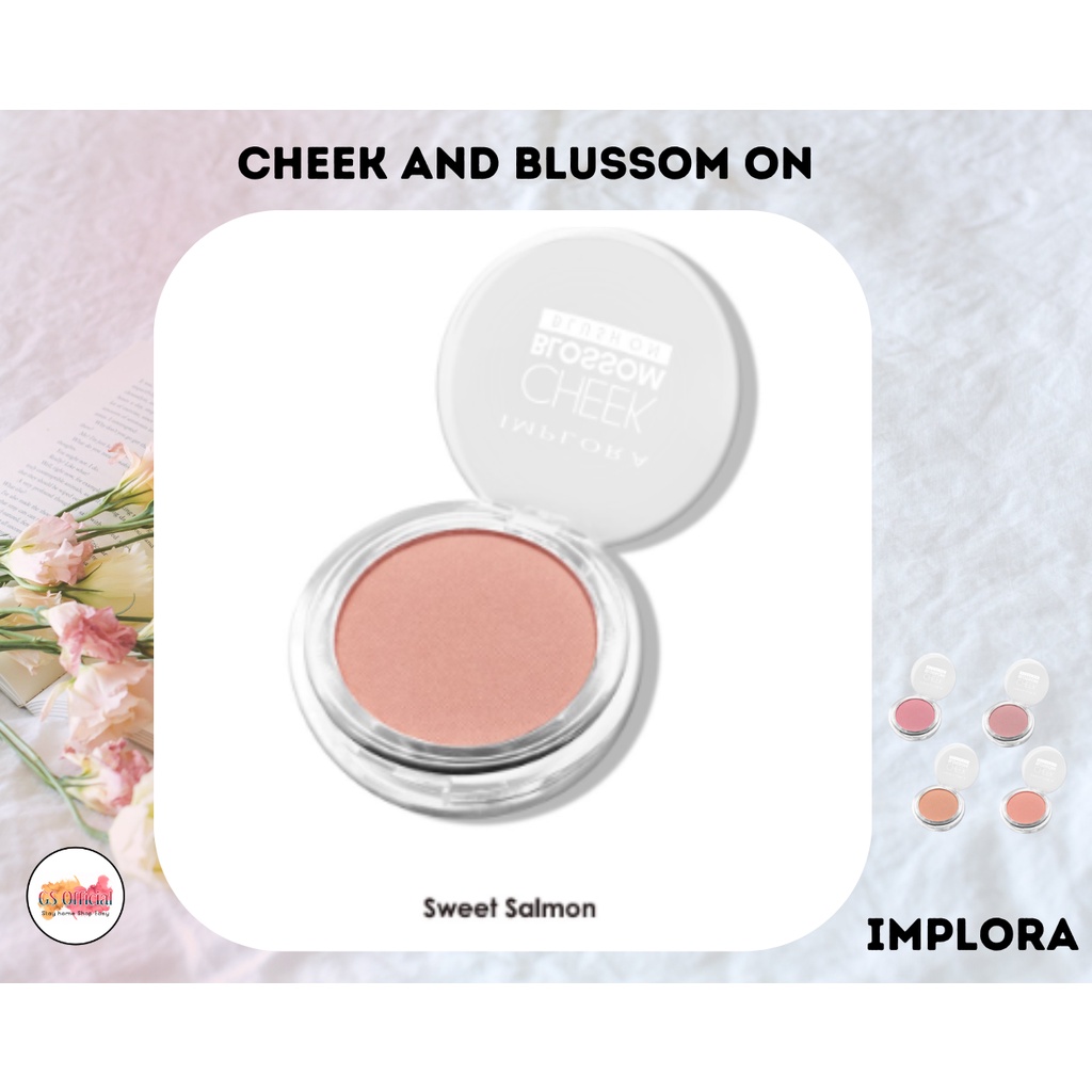 IMPLORA - CHEEK BLOSSOM - BLUSH ON  3.5 GR