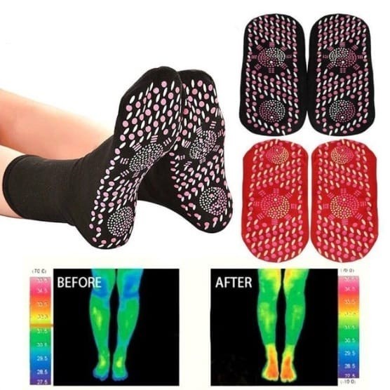 Tourmaline Lymphvity Kaos Kaki Terapi Kaos Kaki Magnet Terapi