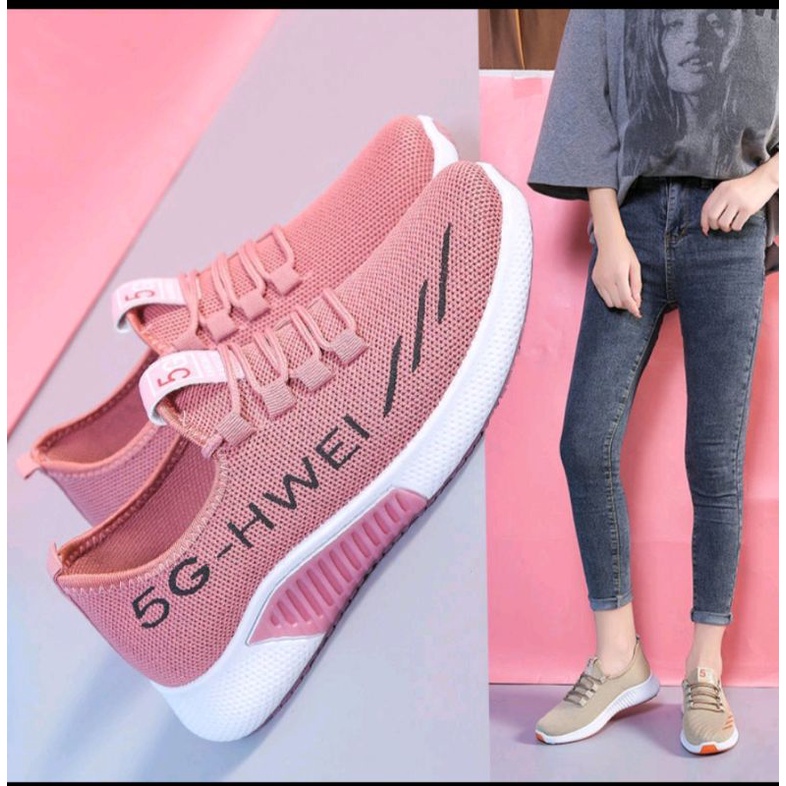 Loly, SEPATU WANITA IMPORT 5G-HWEI, SEPATU STYLE KOREA, SEPATU FASHION KOREA 5G-HWEI,SEPATU IMPORT K