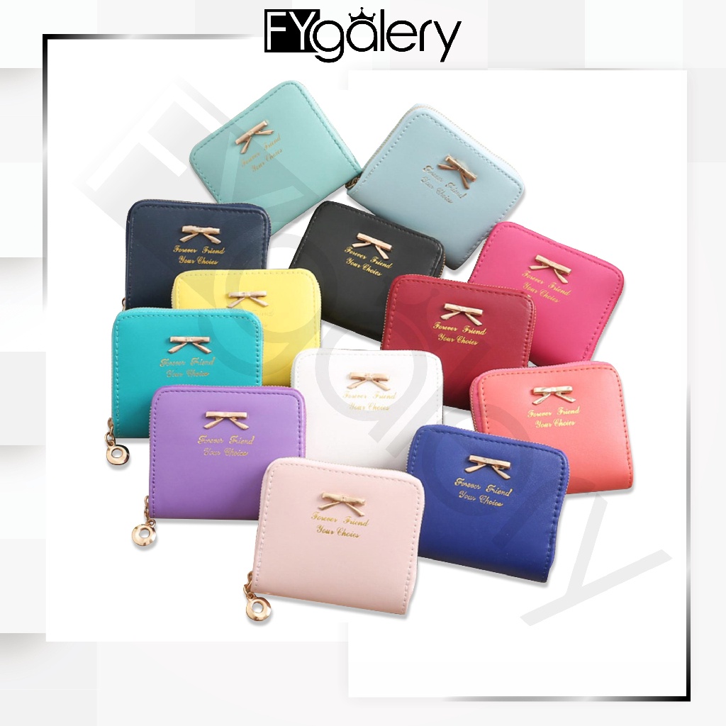 FYGALERY Dompet Koin Kelly Belly Mini Wanita Colourful Coin Purse Korean Style Murah