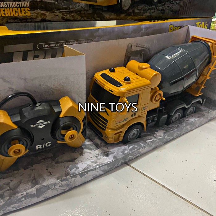 Mainan Mobil Remote Control Truck Rc Remote Truk Molen Crane Pemadam